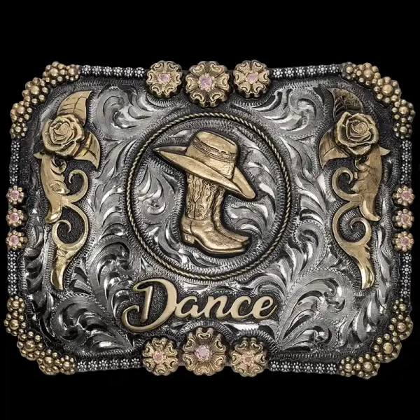 Caballito Morado Belt Buckle